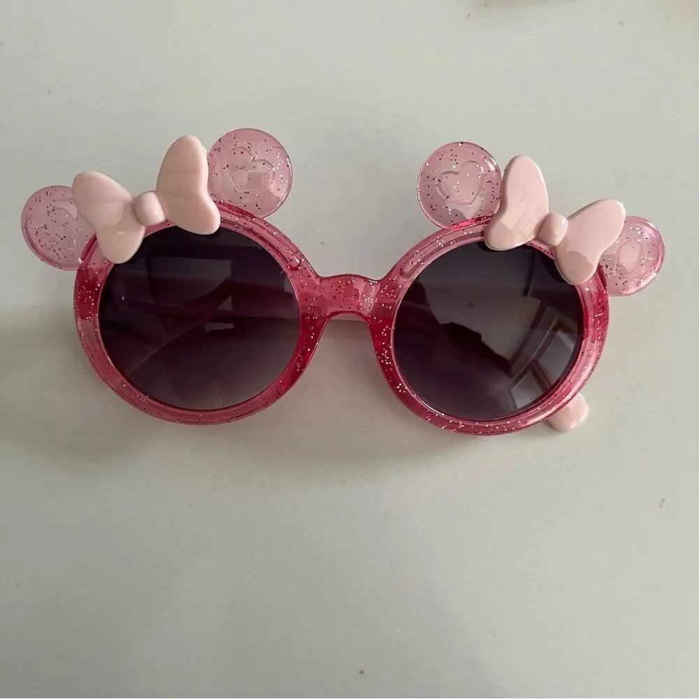 Pink Disney kids Crystal Bow Sunglasses